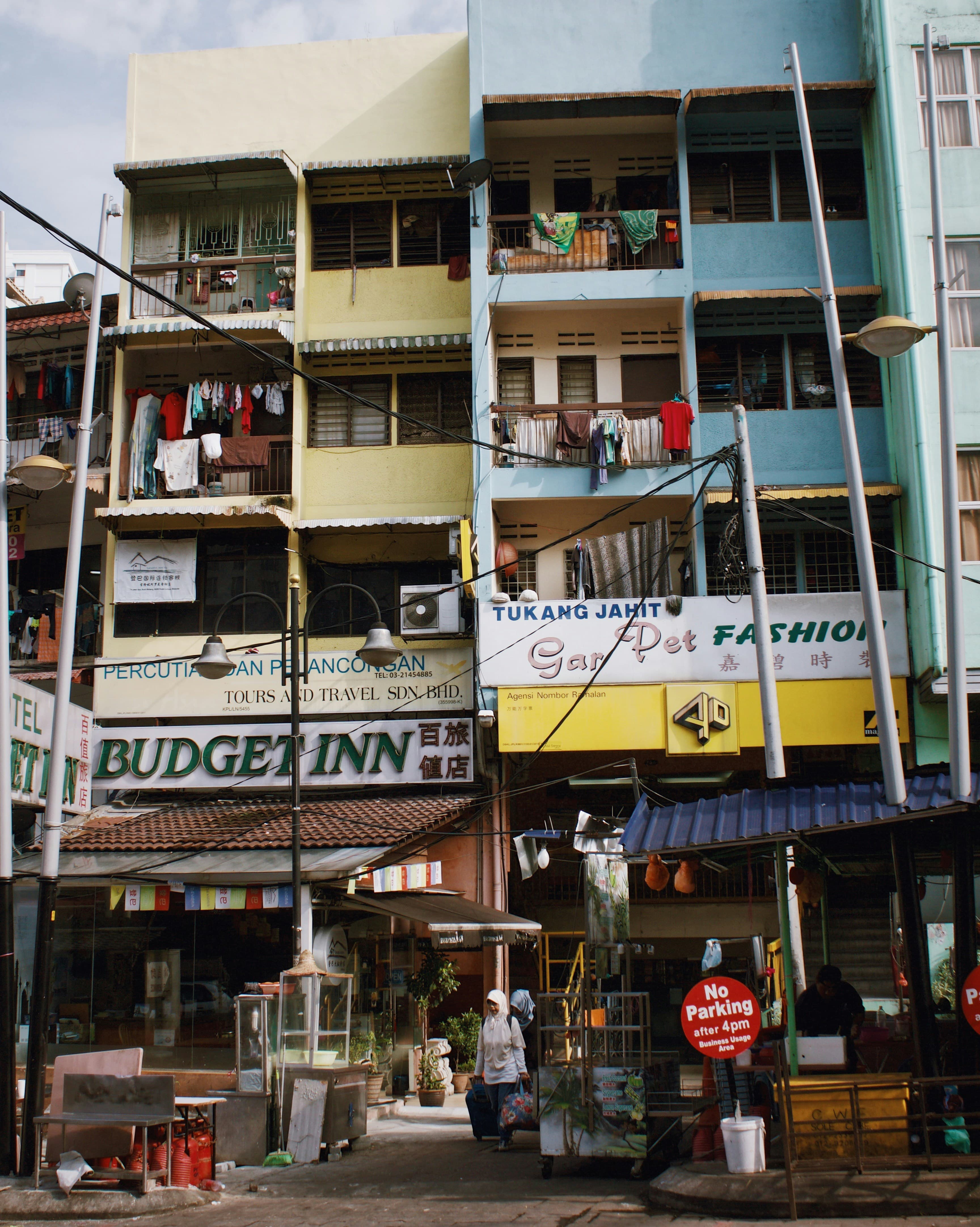 Apartment buildings in Kuala Lumpur